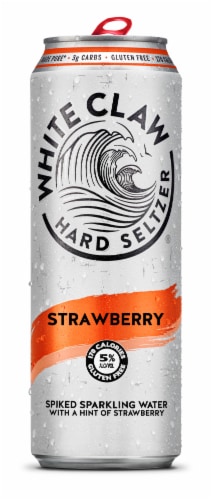 White Claw Strawberry Perspective: front