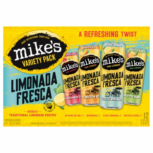 Mike's® Limonada Fresca Variety Pack Perspective: front