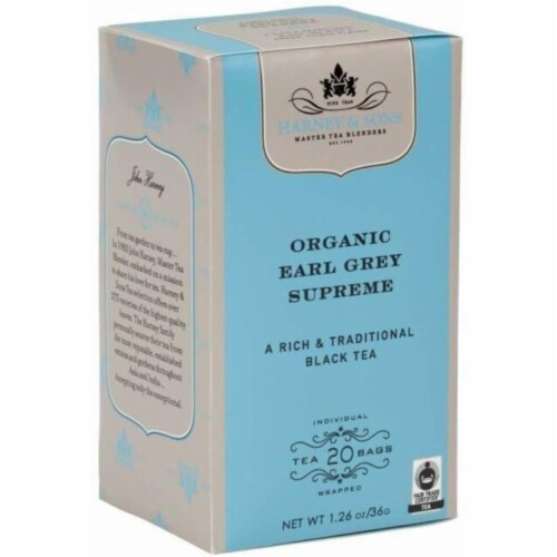 Harney & Sons - Tea Earl Gray Supreme - Case of 6 - 20 BAG Perspective: front