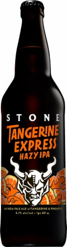 Stone Brewing Co. Tangerine Express IPA Perspective: front