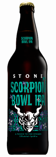 Stone Scorpion Bowl IPA Perspective: front