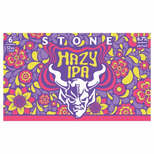 Stone Brewing Co. Amazingly Hazy IPA Perspective: front