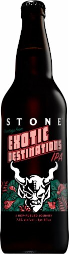 Stone Brewing Co. Exotic Destinations IPA Perspective: front