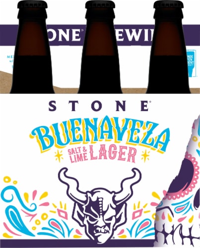 Stone Brewing Co. Buenaveza Salt & Lime Lager Perspective: front