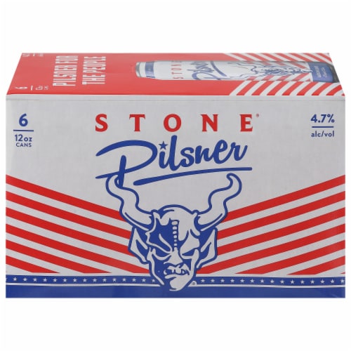 Stone® Domestic Pilsner Beer Perspective: front