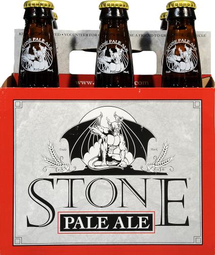 Stone Pale Ale Perspective: front