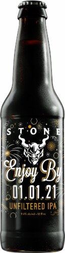 Stone Brewing Co. Enjoy By 01.01.21 Unfiltered IPA Perspective: front