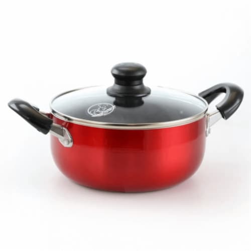 Better Chef D1302R 13 qt Aluminium Dutch Oven Perspective: front