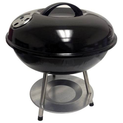 Better Chef BBQ414 14 in. Portable Barbecue Grill, Charcoal Perspective: front