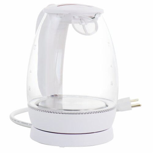 Better Chef 7Cup Cordless Borosilicate Glass Electric Kettle With Led