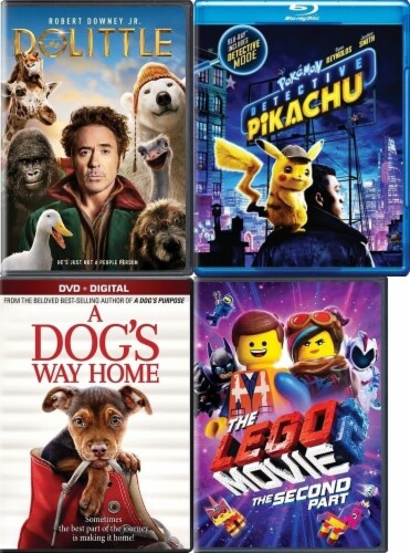 2 Film Collection: Ready Player One, Pokemon Detective Pikachu (DVD)