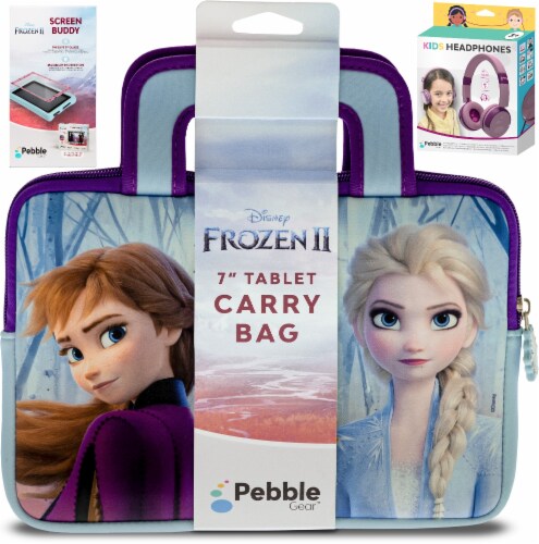 Pebble Gear™ Frozen Tablet Accessory Bundle Perspective: front
