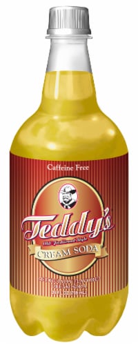 Teddy's Premium Cream Soda Perspective: front
