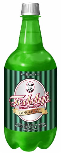 Teddy's Premium Ginger Ale Perspective: front