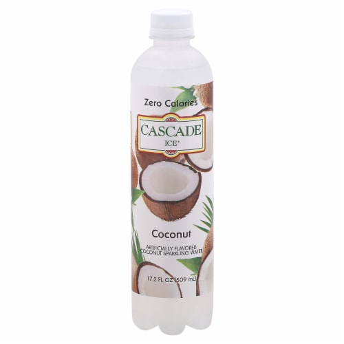 Cascade Ice® Coconut Flavored Sparkling Bottled Water Perspective: front