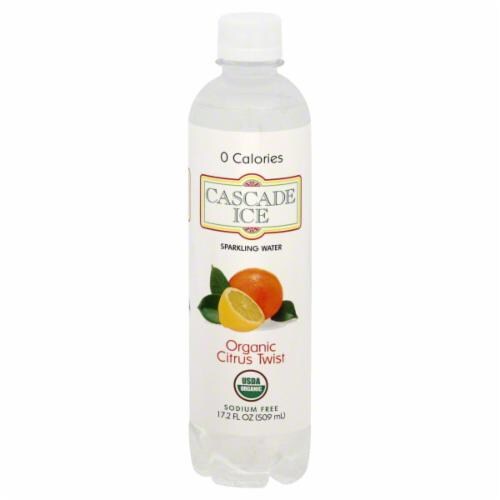 Cascade Ice Citrus Twist Sparkling Water Perspective: front