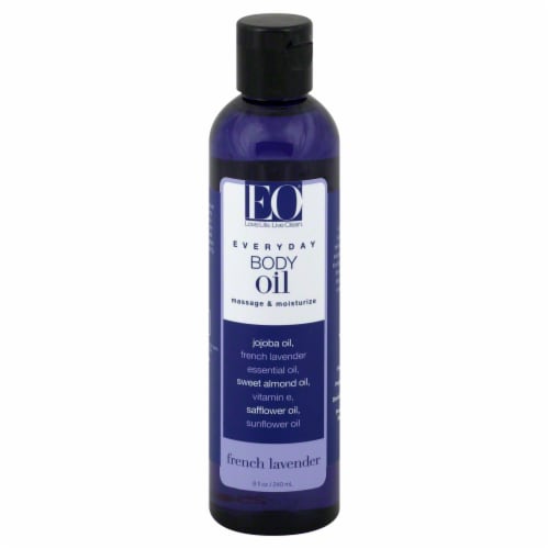 EO® French Lavender Body Oil Perspective: front