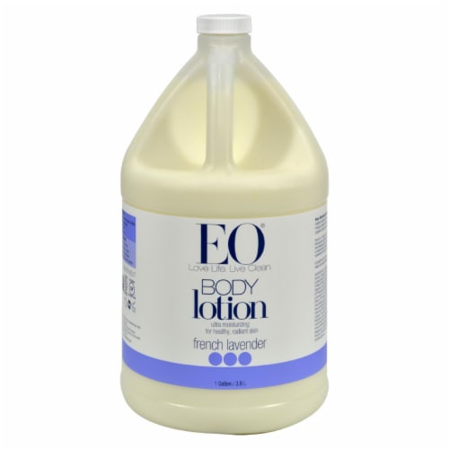 EO Essential Oil Products French Lavender Everyday Body Lotion Perspective: front