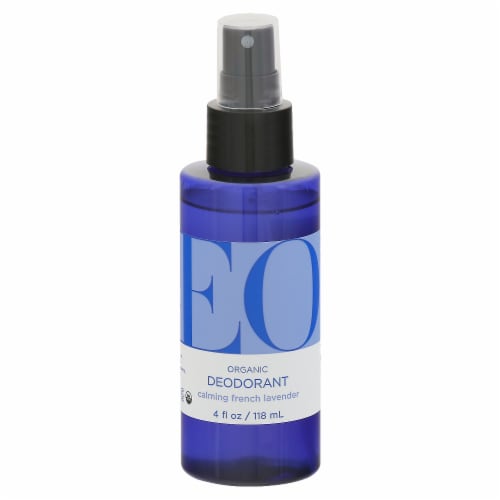 EO Organic Lavender Deodorant Spray Perspective: front