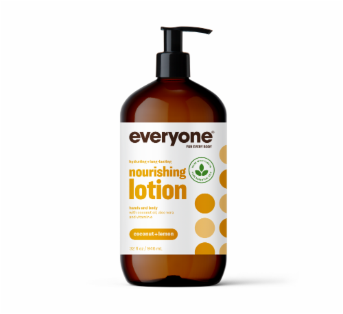 Everyone® Coconut + Lemon Nourishing Lotion Perspective: front