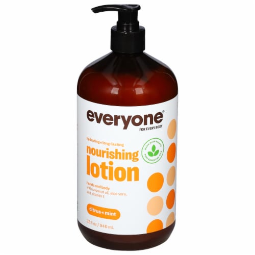 Everyone® Citrus + Mint Nourishing Lotion Perspective: front