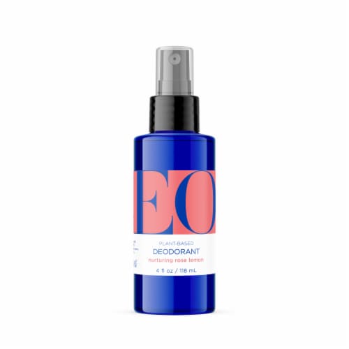 EO Plant-Based Nuturing Rose Lemon Deodorant Perspective: front