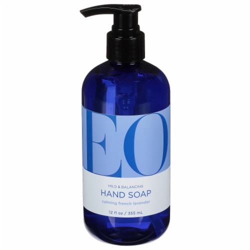EO Calming French Lavender Soap Perspective: front