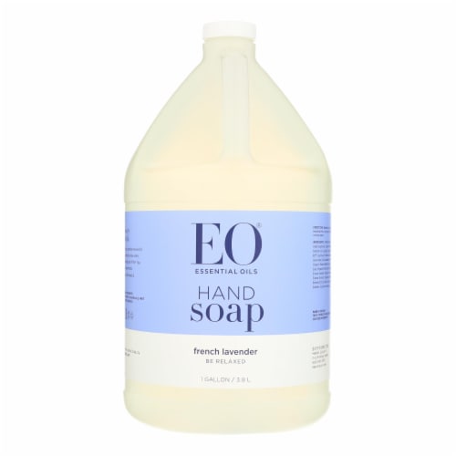 EO Essential Oil Products French Lavender Liquid Hand Soap Perspective: front