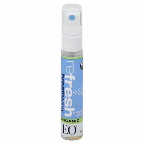 EO Refresh Organic Breath Spray Perspective: front