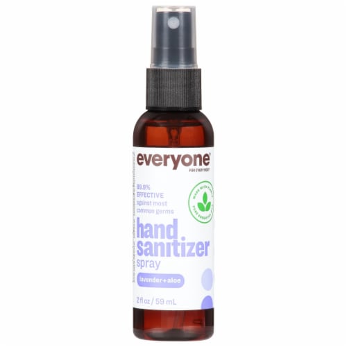 Everyone® Lavender+Aloe Hand Sanitizer Spray Perspective: front
