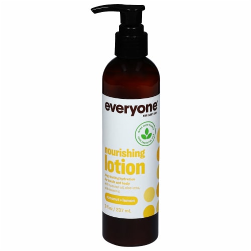 Everyone Lotion Nourishing Coconut + Lemon Lotion Perspective: front