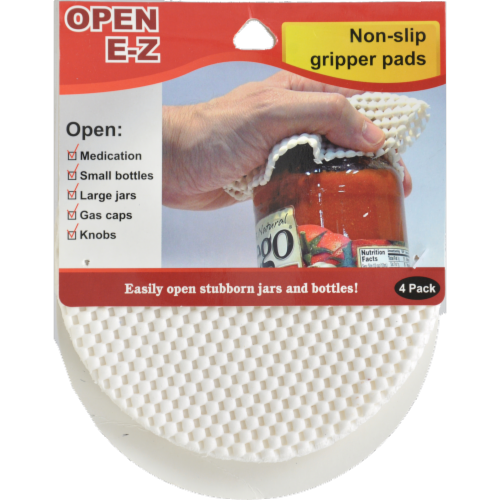 Compac Home Mighty Gripper Non-Slip Pads Jar Opener, Stablize Pictures,  4ct, 4 Count - Kroger