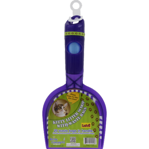 Lami Kitty Litter Scoop with Waste Bags Perspective: front