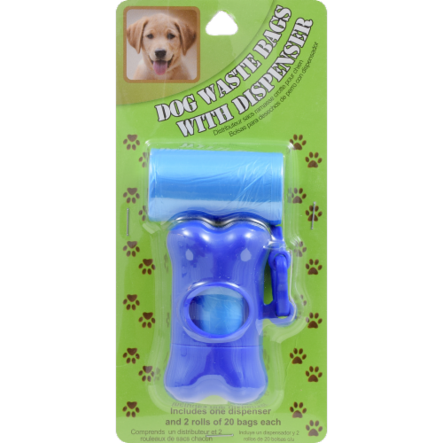 Lami Dog Waste Bags with Dispenser Perspective: front