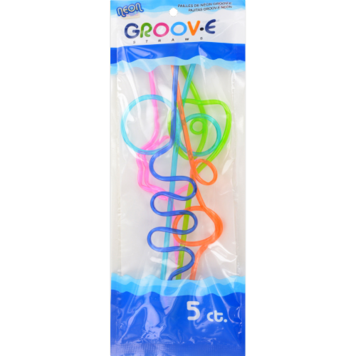 Lami Neon Groovy Straws Perspective: front