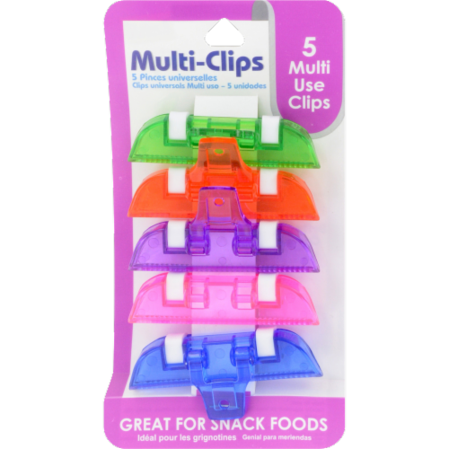 Brite Concepts Multi Use Clips - Assorted Perspective: front