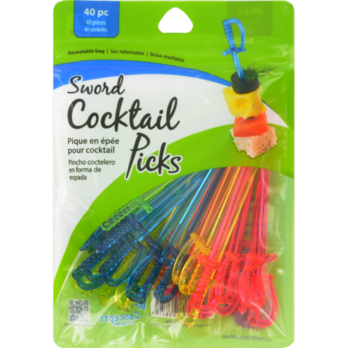 Brite Concepts Sword Cocktail Picks Perspective: front
