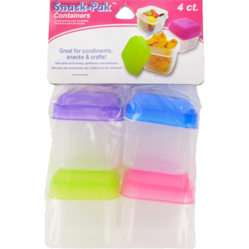 Brite Concepts Snack-Pak Containers Perspective: front
