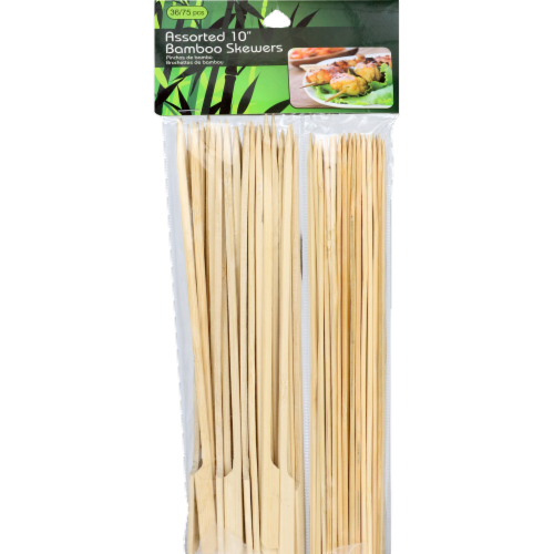 ATA Retail Bamboo Skewers - 111 Pack - Assorted Perspective: front