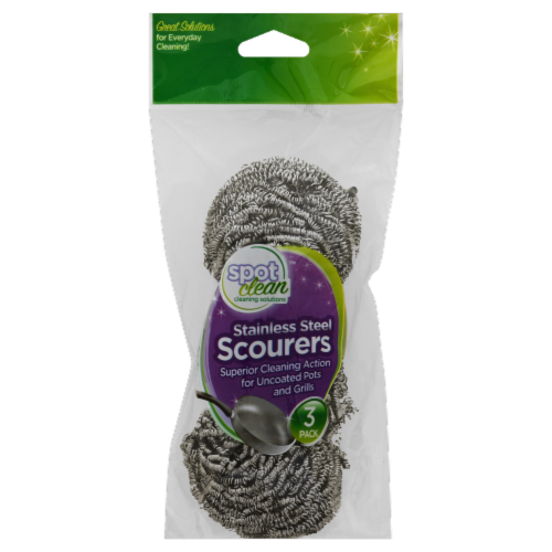 Frontline Stainless Steel Scourers Perspective: front