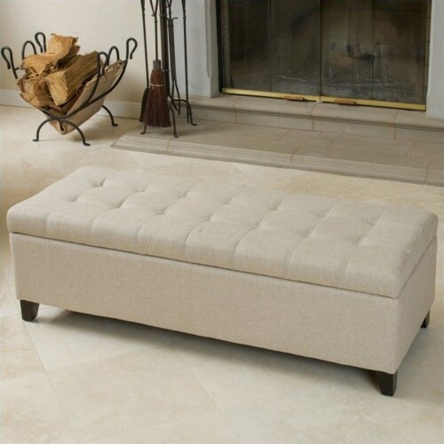 Noble house discount storage ottoman