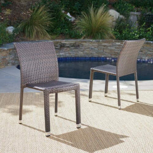Armless patio chairs discount set of 4