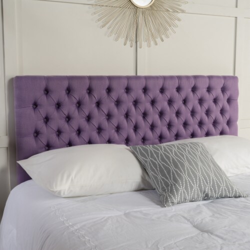 Brunet Queen Full Size Fabric Headboard Light Purple 1 unit Fry s Food Stores