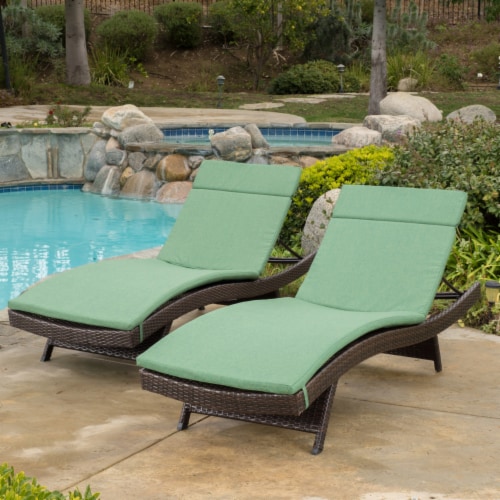 Extra long outdoor hotsell chaise lounge cushions