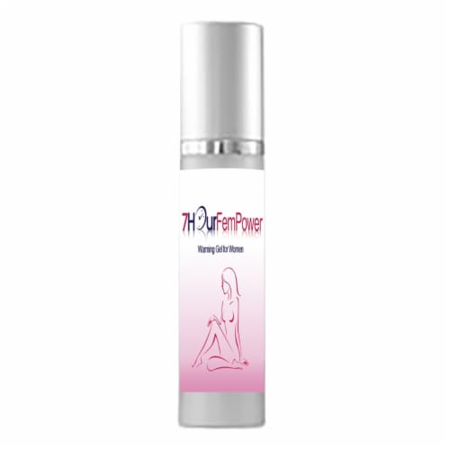 7Hour Fem Power Natural Female Stimulating Gel and Lubricant Perspective: front