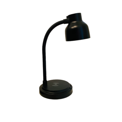 KickPOWER LED Lamp with Wireless Charger and UV Light Perspective: front