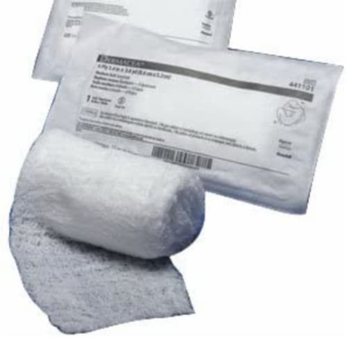 Covidien Bandage Roll Dermacea Gauze 6-Ply 4.5 X 4.1 Yard (#441103, Sold Per Piece) Perspective: front