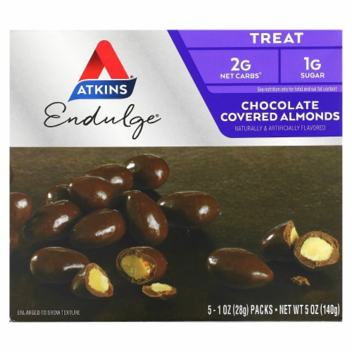 Atkins® Endulge Chocolate Covered Almonds Perspective: front
