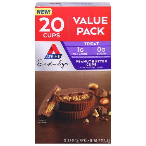 Atkins® Endulge® Peanut Butter Cups Perspective: front