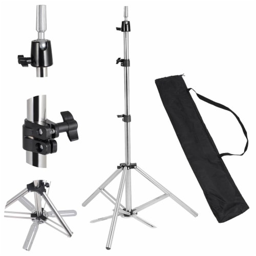 Hair Beauty Adjustable Tripod Stand Holder For Hairdressing